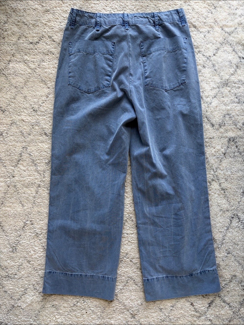 Evereve | Velvet by Graham & Spencer Mya Utility Pant Blue Size 4 NWOT - Picture 5 of 8